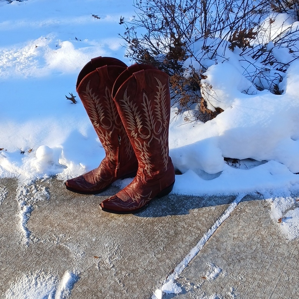 Old Gringo Red Mayra Boot Sz 9B - Picture 15 of 16